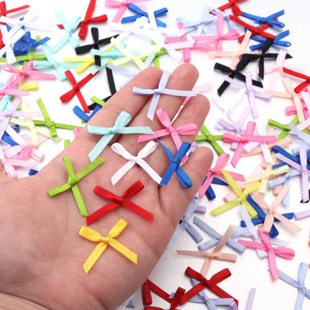 50Pcs 2.5x3cm Ribbons Mini Sat – Embellishments For Scrapbooking Bewertung und Preis