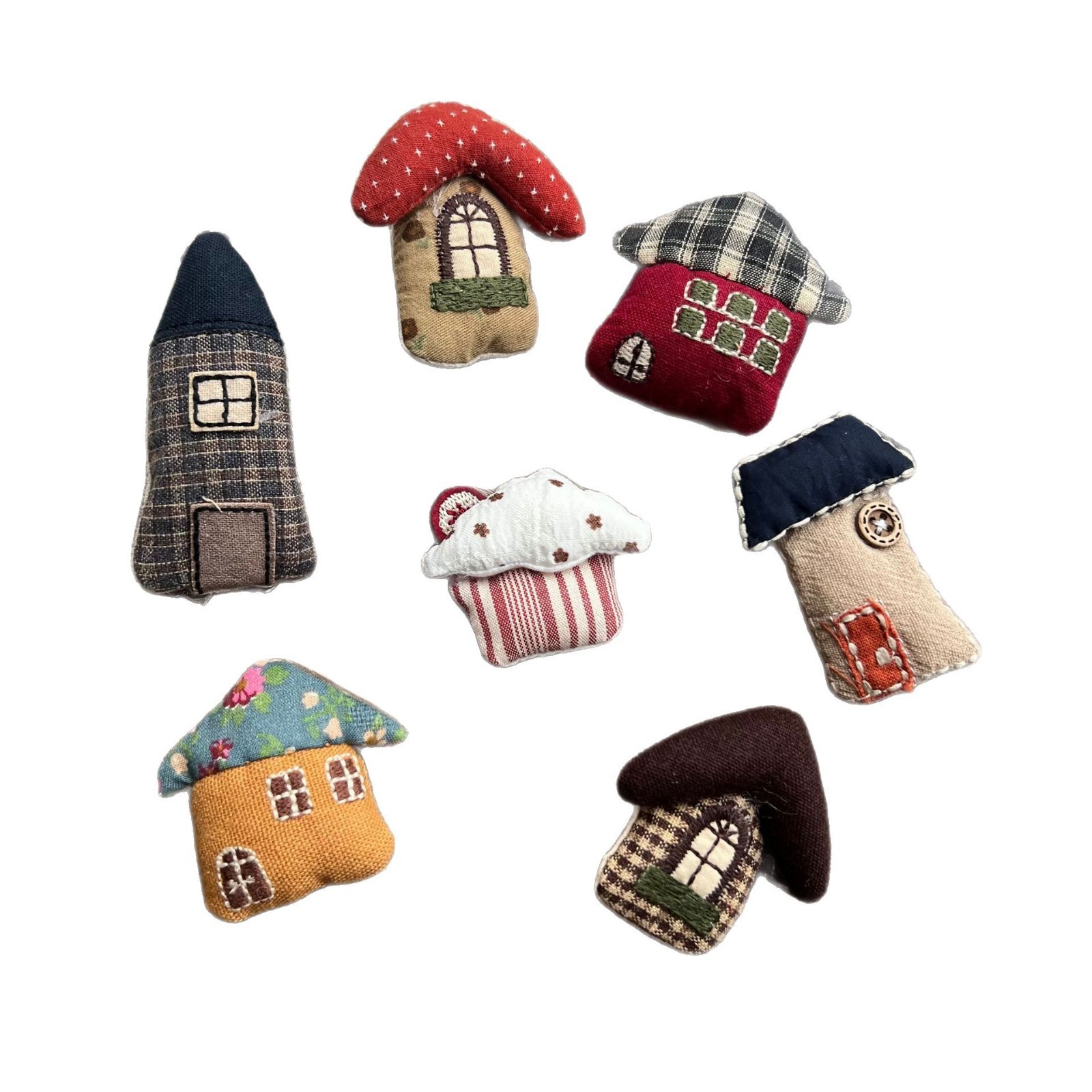 Stuffed Fabric Mushroom House  – Embellish Craft Bewertung und Preis