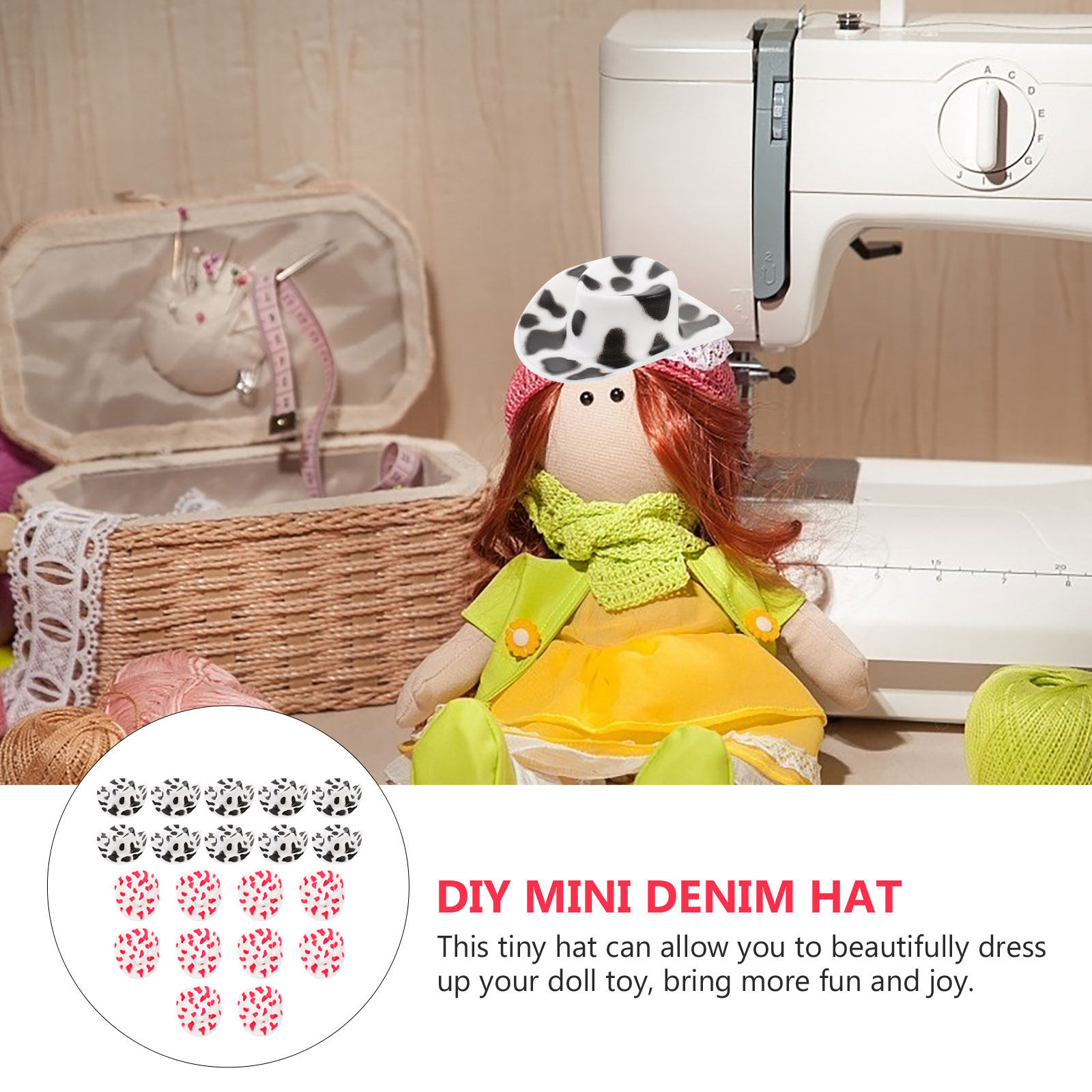 20Pcs Miniature Cowboy Hat Sma – Embellish Craft Bewertung und Preis