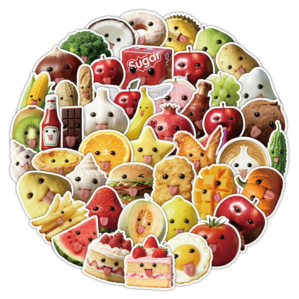 53 Pcs Abstract Art Style Food – Craft Embellishment World Bewertung und Preis