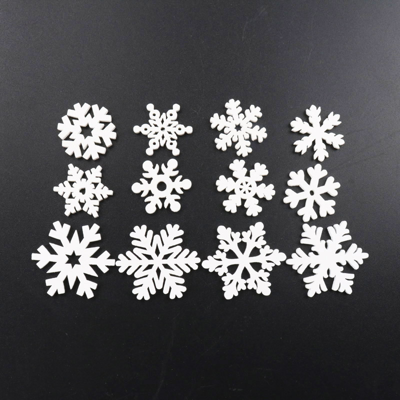 20Pcs Wooden Christmas Snowfla – Embellishments For Scrapbooking Bewertung und Preis