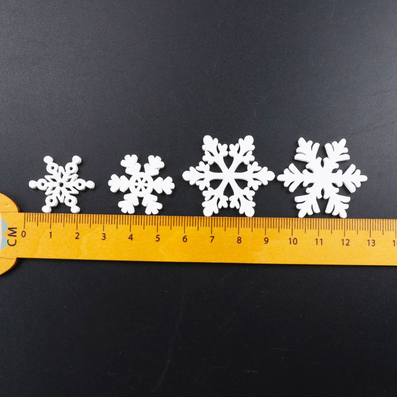 20Pcs Wooden Christmas Snowfla – Embellishments For Scrapbooking Bewertung und Preis