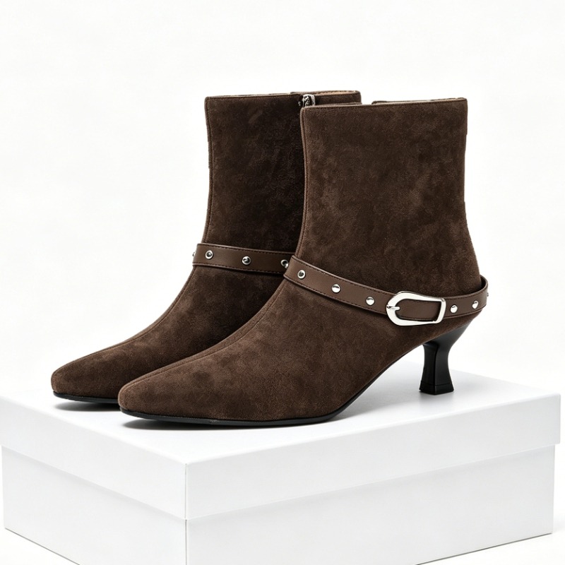 New Winter Suede Women High Bo – Guipure Lace Panel Bewertung und Preis