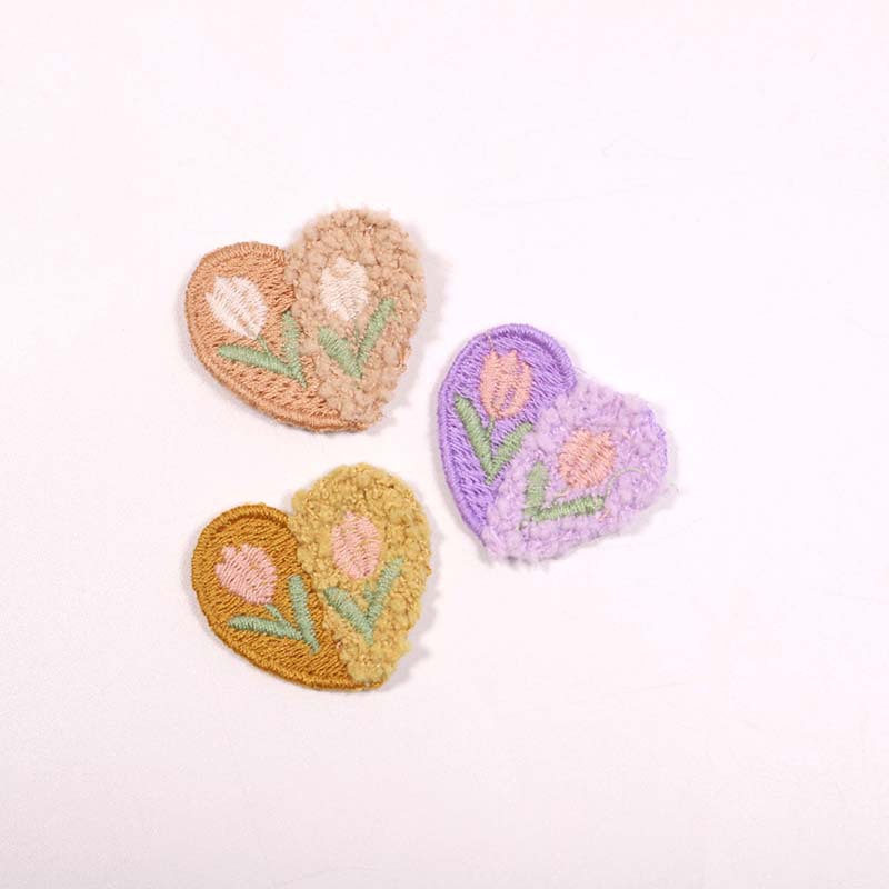 10PCS Wool Plush Love Flower A – Applique Patch Flower Bewertung und Preis