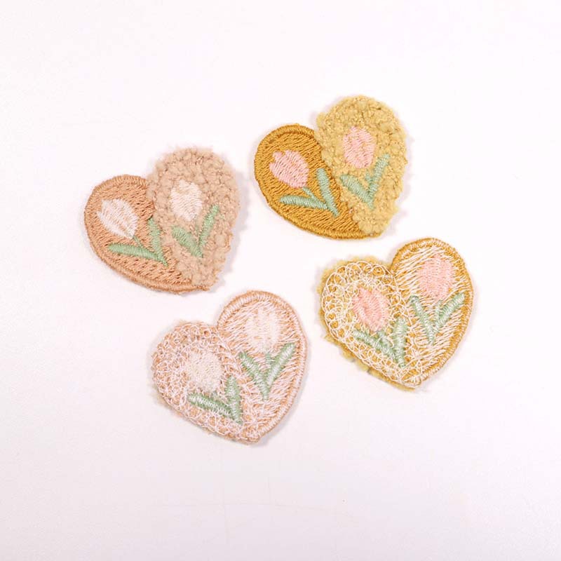10PCS Wool Plush Love Flower A – Applique Patch Flower Bewertung und Preis