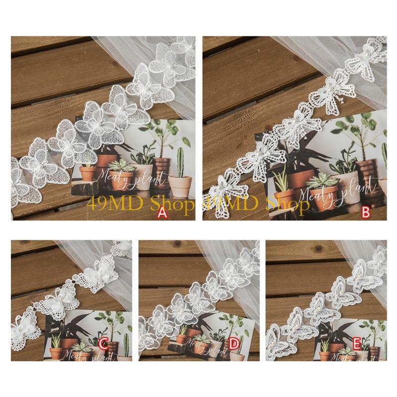 49MD 1 Yard Bowknot for Butter – Lace Ribbon Trim Bewertung und Preis