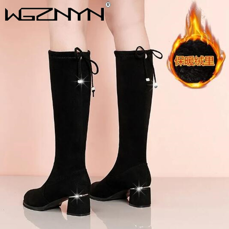 Women Autumn Winter Black Knee – Guipure Lace Panel Bewertung und Preis