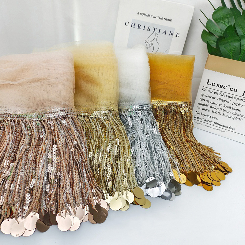 10 Yards Sequins Tassel Lace T – Lace Ribbon Trim Bewertung und Preis