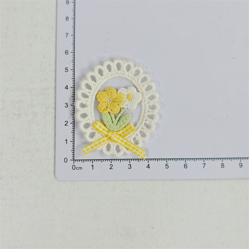 10PCS New Spring Summer Fresh  – Applique Patch Flower Bewertung und Preis