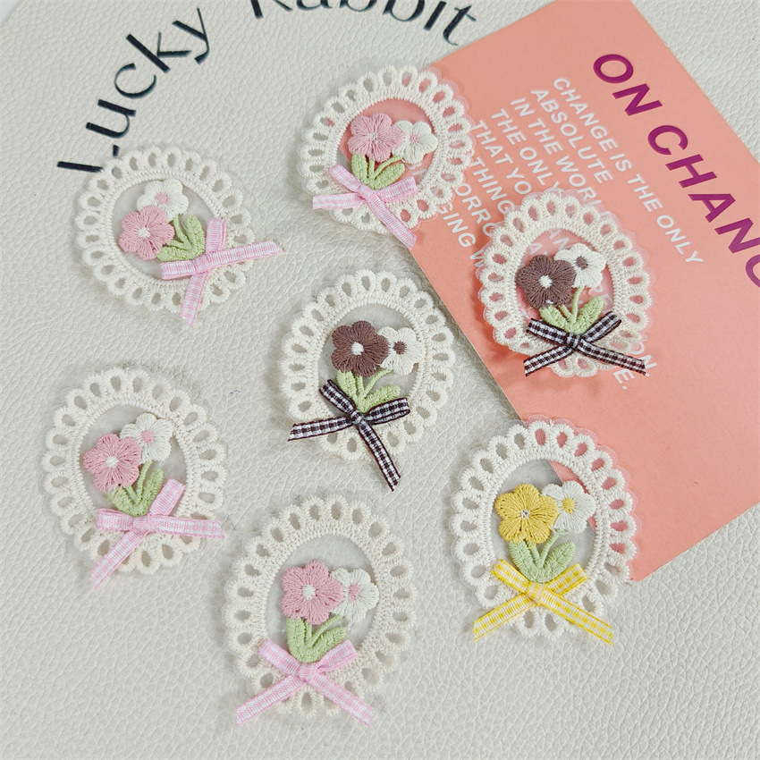 10PCS New Spring Summer Fresh  – Applique Patch Flower Bewertung und Preis