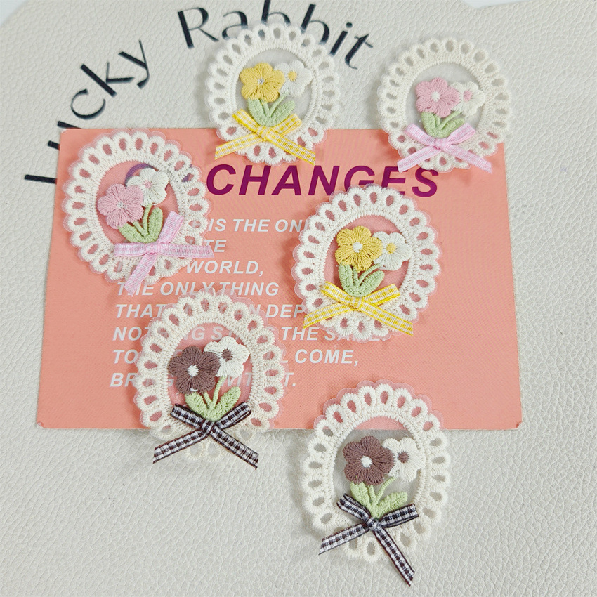 10PCS New Spring Summer Fresh  – Applique Patch Flower Bewertung und Preis