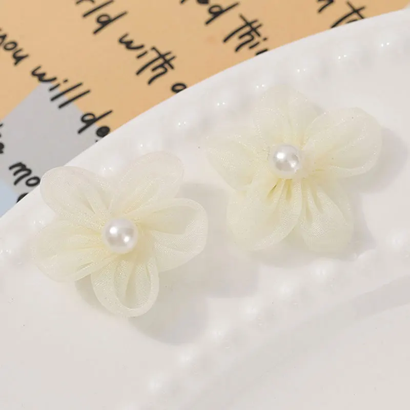 100PCS Pearl Yarn Flower Appli – Applique Patch Flower Bewertung und Preis