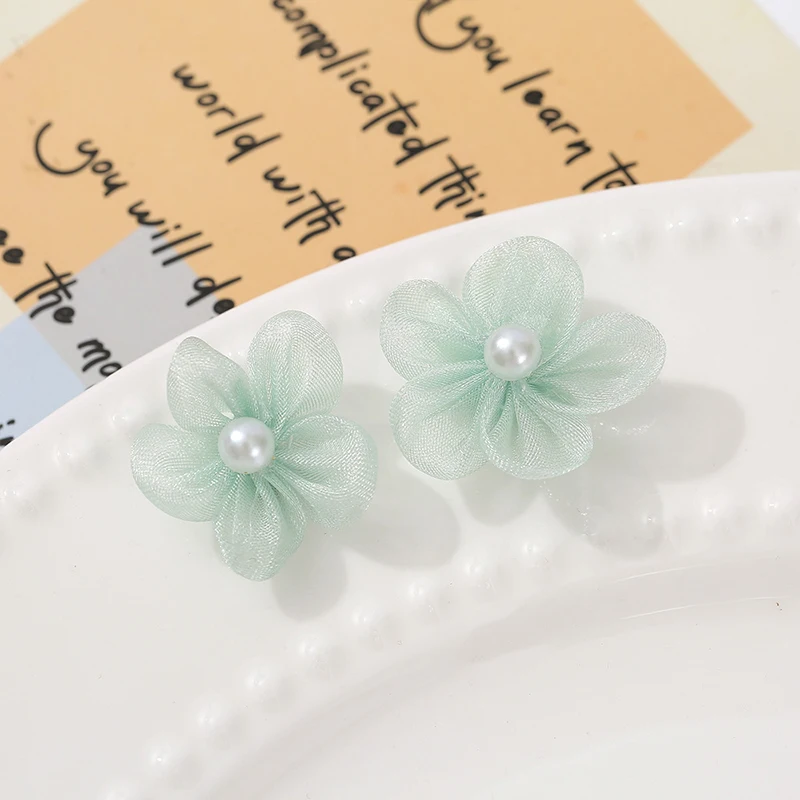 100PCS Pearl Yarn Flower Appli – Applique Patch Flower Bewertung und Preis