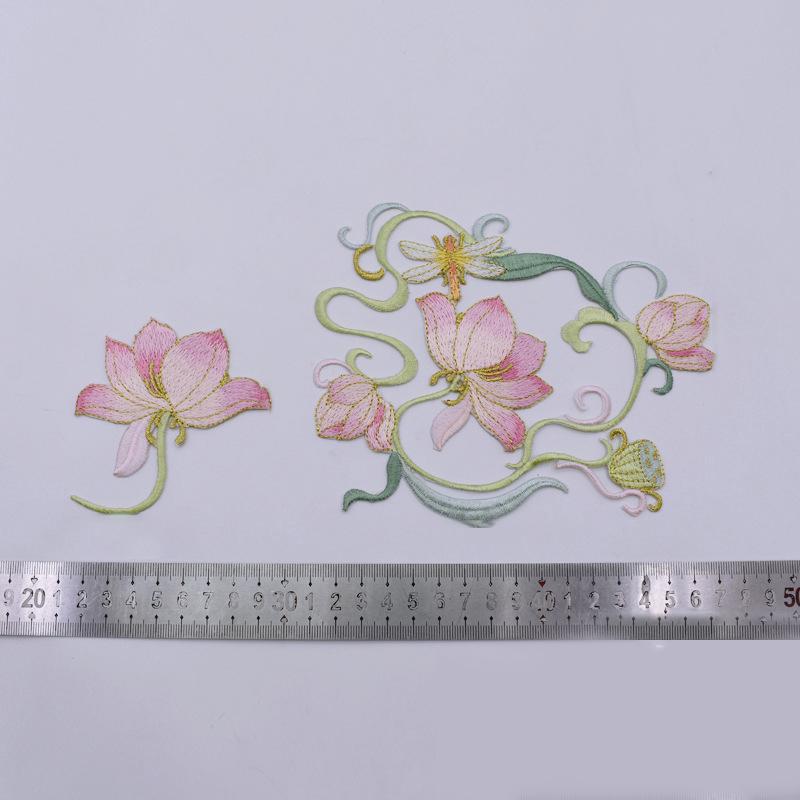 1Pcs DIY Clothes Crafts Embroi – Applique Patch Flower Bewertung und Preis