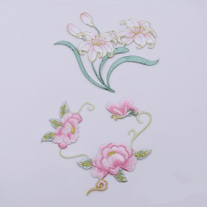1Pcs DIY Clothes Crafts Embroi – Applique Patch Flower Bewertung und Preis