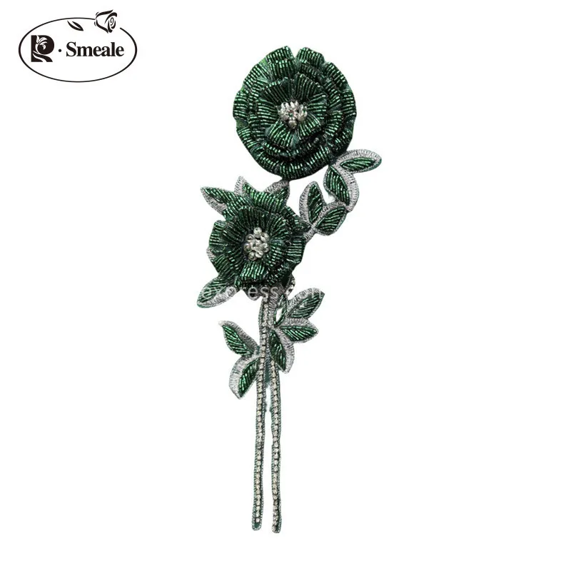 NEW Multicolor Handmade Beaded – Applique Patch Flower Bewertung und Preis