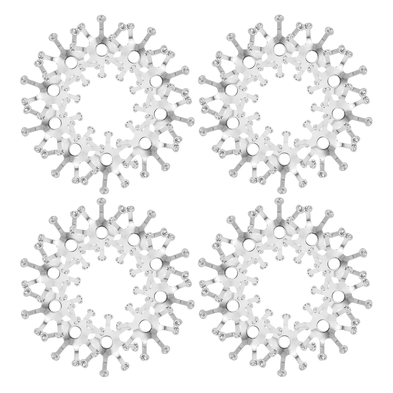 50Pcs Chic Flower Bud Shaped C – Embellish Craft Bewertung und Preis