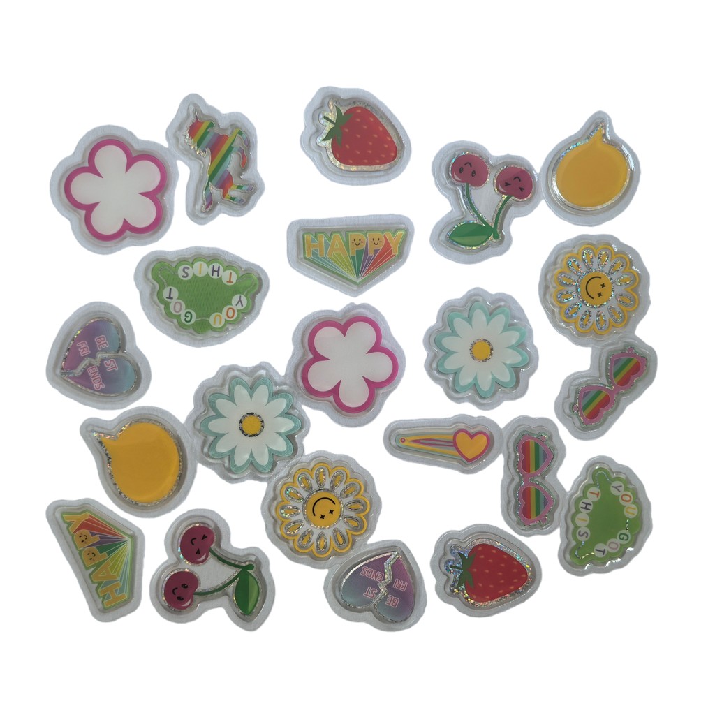 45 Pcs Adorable Epoxy Stickers – Craft Embellishment World Bewertung und Preis
