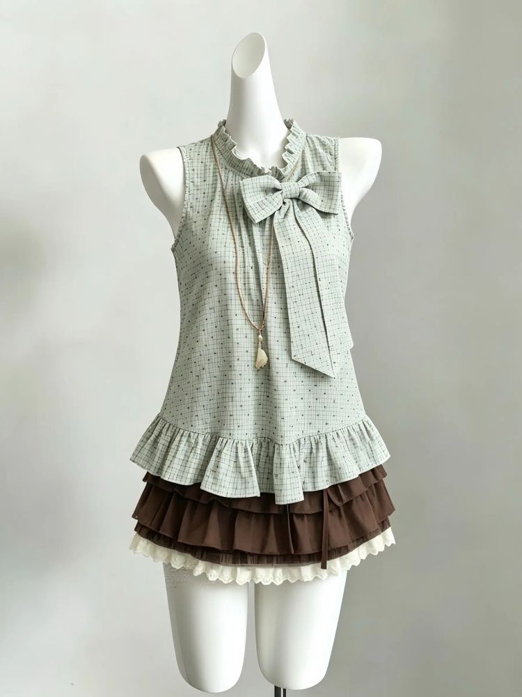 Japanese Vintage sweeti 2-Piec – Elastic Lace Trim Bewertung und Preis