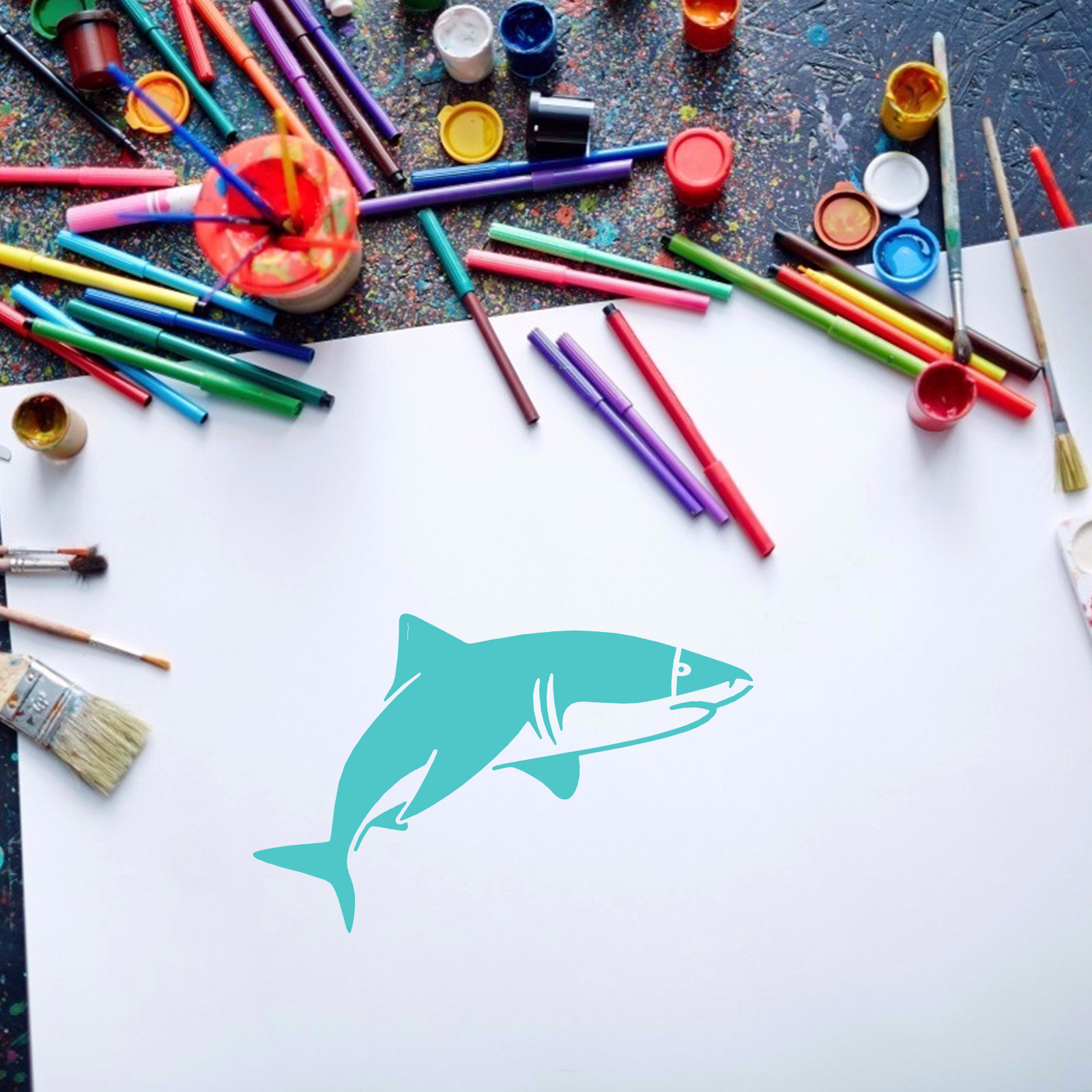 16pcs Ocean World Painting Tem – Craft Embellishment World Bewertung und Preis