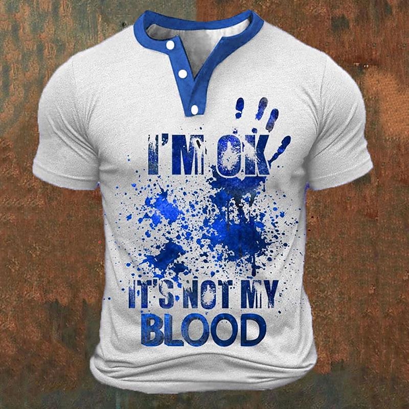 Funny 3D Letter Print Men's He – Embellish Knit Bewertung und Preis