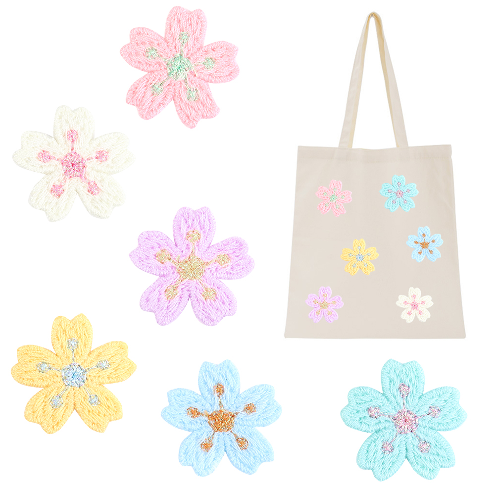 20pcs/lot Colorful 2.4cm Embro – Applique Patch Flower Bewertung und Preis